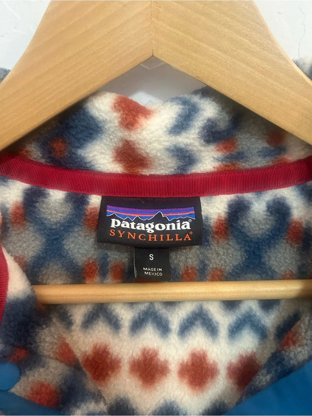 Patagonia Men’s Fair Isle Snap-T Fleece Pullover - Cream Multi